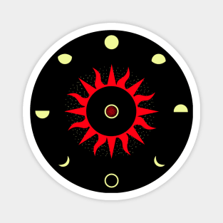 The Sun & Moon Magnet